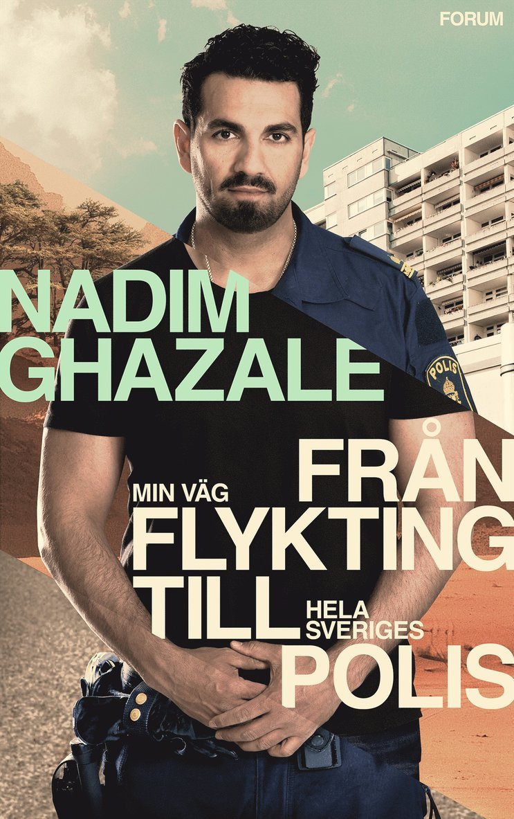 Nadim Ghazale, Sara Nygren - Min väg från flykting till hela Sveriges polis, Inbunden