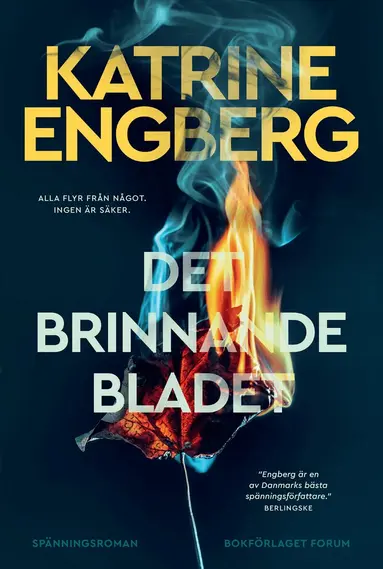 Katrine Engberg - Det brinnande bladet, Inbunden
