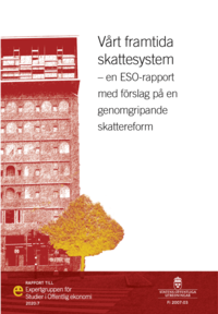 bokomslag Vårt framtida skattesystem. ESO-rapport 2020:7 : En ESO-rapport med förslag