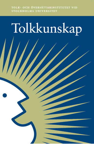 bokomslag Tolkkunskap