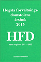 bokomslag Högsta förvaltningsdomstolens årsbok 2015 (HFD)