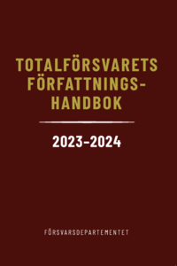 bokomslag Totalförsvarets författningshandbok 2023/24