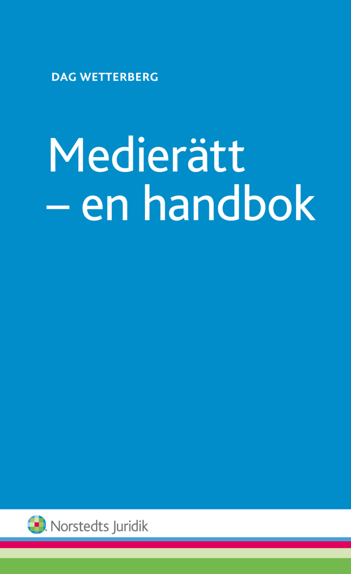 Dag Wetterberg - Medierätt : en handbok, Häftad