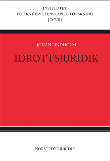 Johan Lindholm - Idrottsjuridik, Häftad