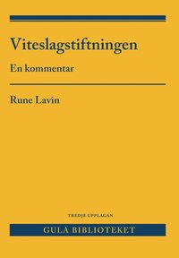 bokomslag Viteslagstiftningen : en kommentar