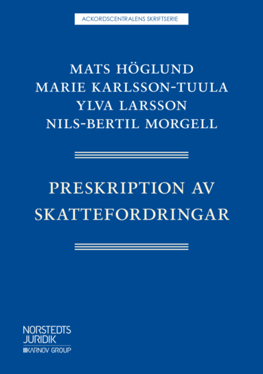 bokomslag Preskription av skattefordringar