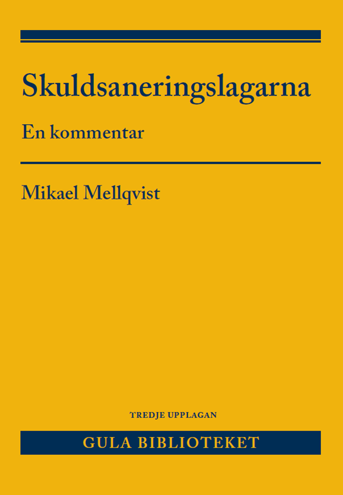 Skuldsaneringslagarna : en kommentar 1