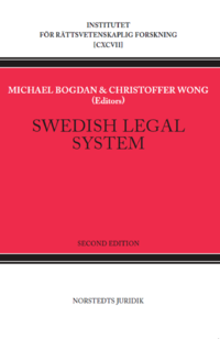 bokomslag Swedish legal system