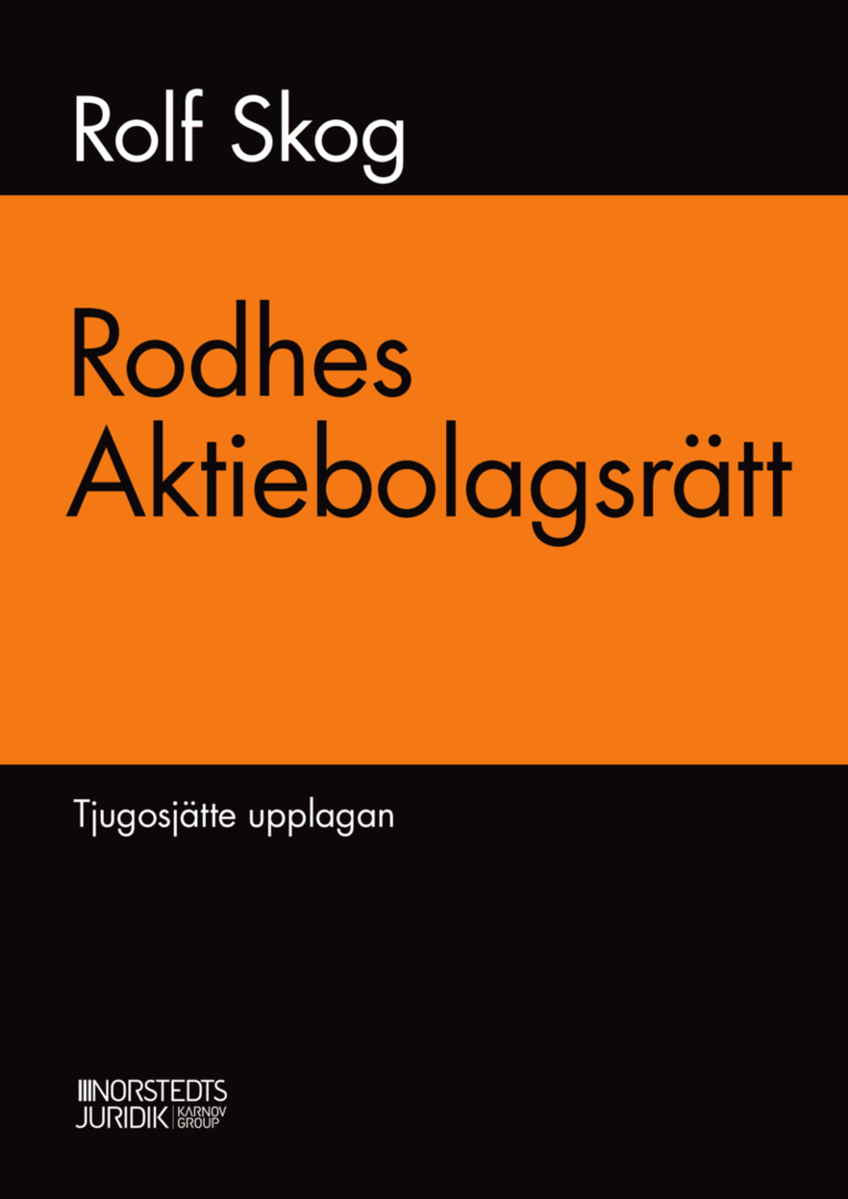 Rodhes aktiebolagsrätt 1