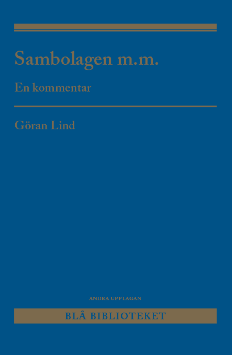 Sambolagen m.m. : en kommentar 1