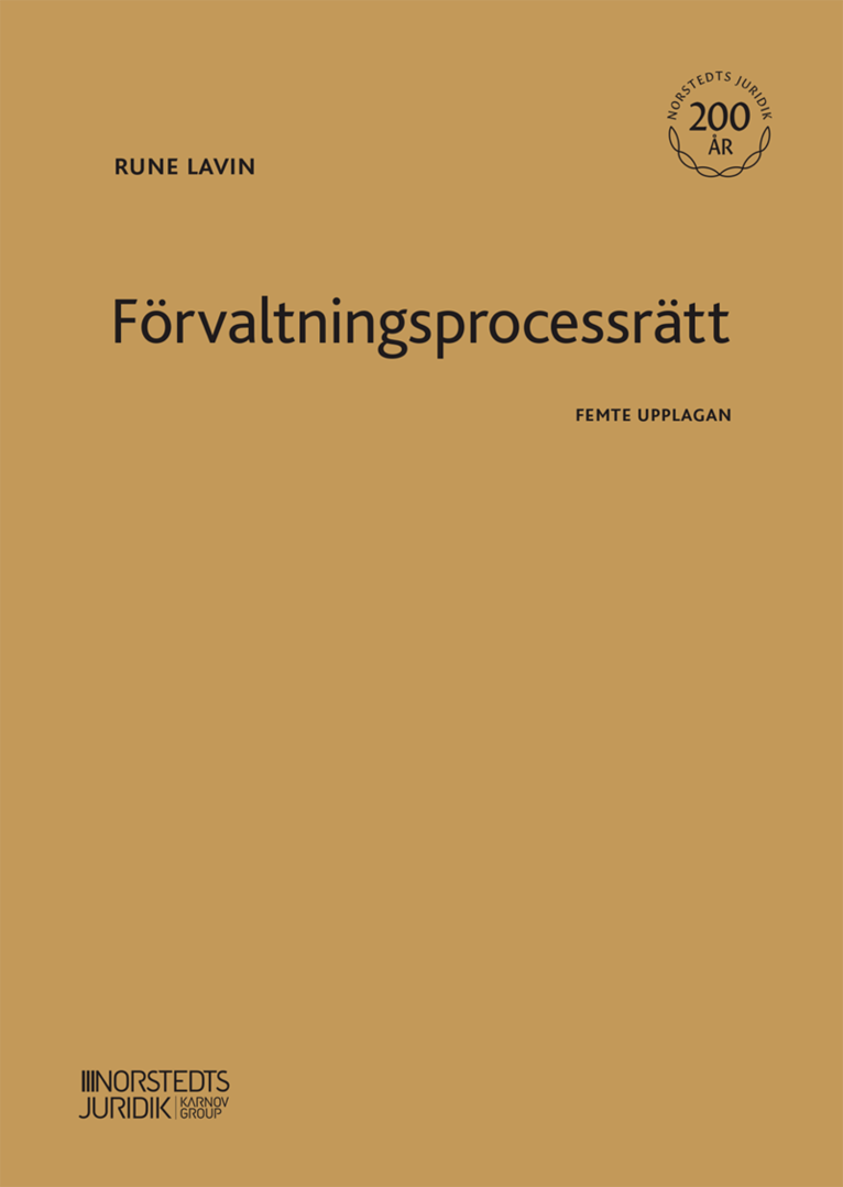 Förvaltningsprocessrätt 1