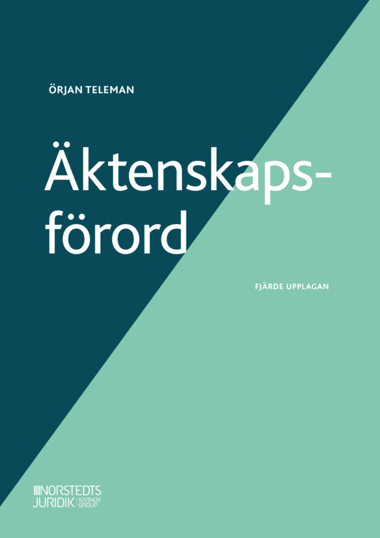 Örjan Teleman - Äktenskapsförord, Häftad