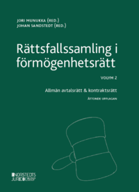 bokomslag Rättsfallssamling i förmögenhetsrätt. Volym 2