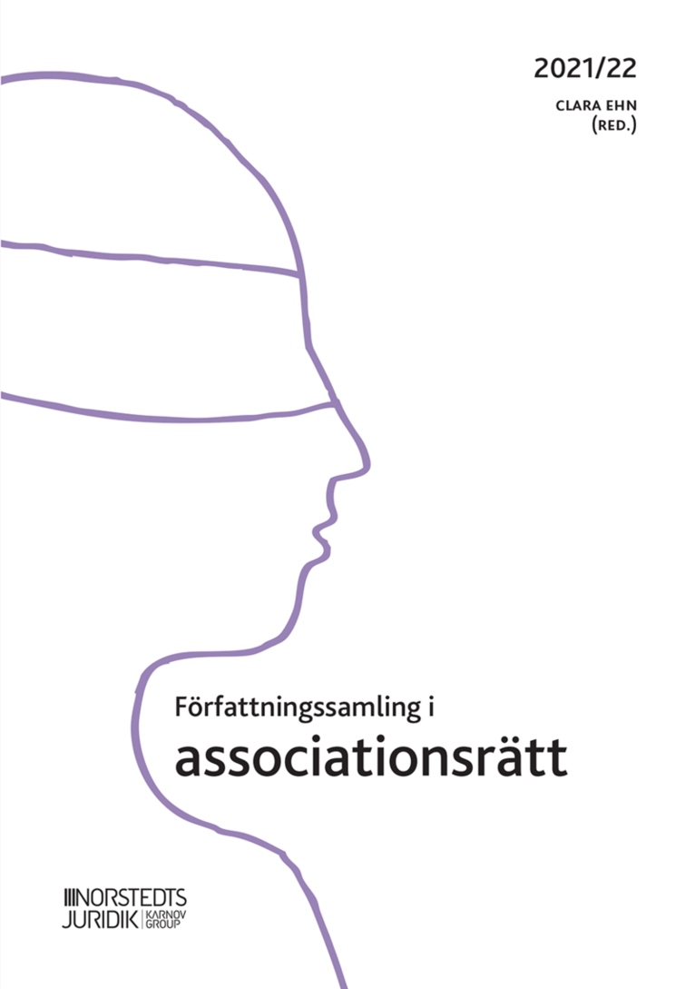 Författningssamling i associationsrätt : 2021/22, Häftad