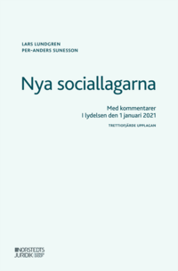 bokomslag Nya sociallagarna : med kommentarer i lydelsen den 1 januari 2021