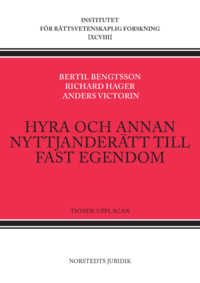 bokomslag Hyra och annan nyttjanderätt till fast egendom