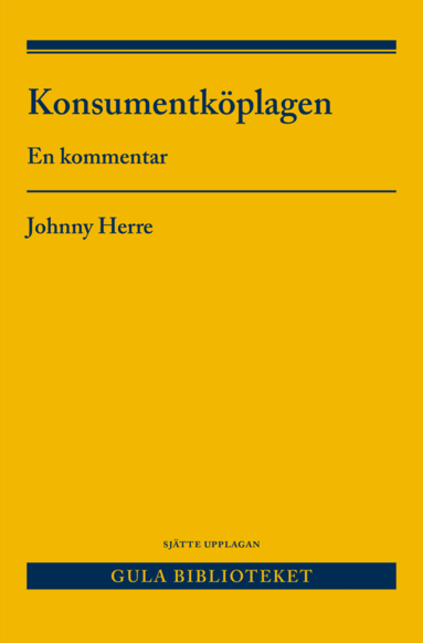 bokomslag Konsumentköplagen : en kommentar