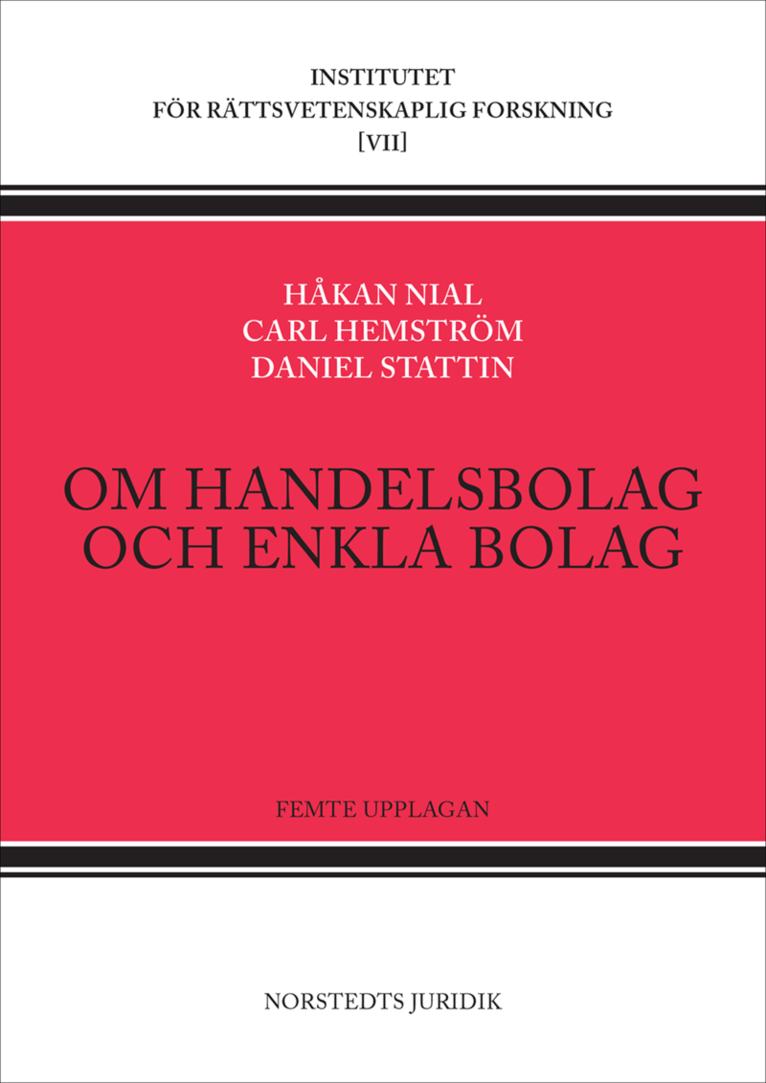 Om handelsbolag och enkla bolag 1