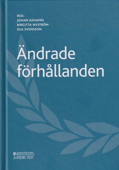 bokomslag Ändrade förhållanden