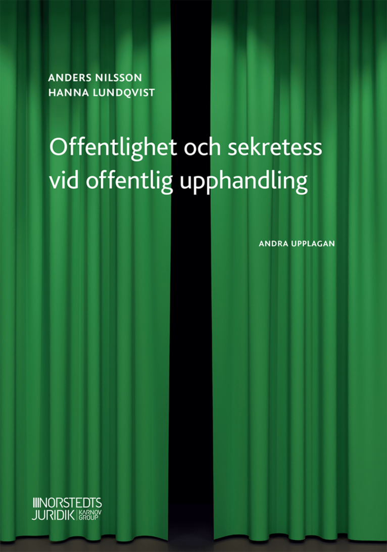 Anders Nilsson, Hanna Lundqvist - Offentlighet och sekretess vid offentlig upphandling, Häftad