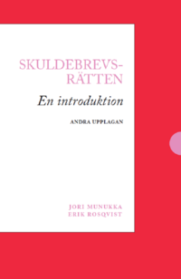 bokomslag Skuldebrevsrätten : en introduktion