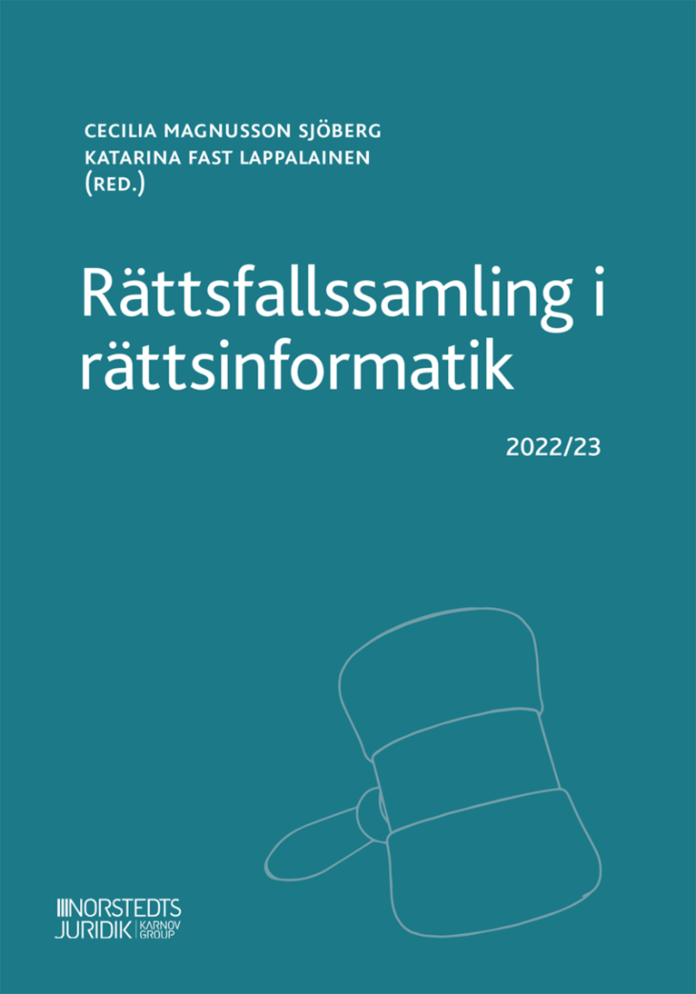 Rättsfallssamling i rättsinformatik : 2022/23