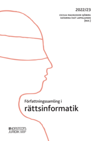 bokomslag Författningssamling i rättsinformatik : 2022/23