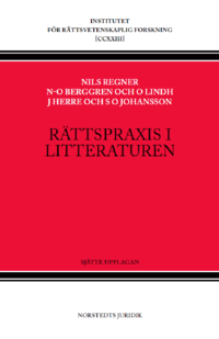 bokomslag Rättspraxis i litteraturen : Nytt Juridiskt Arkiv 1930-2022