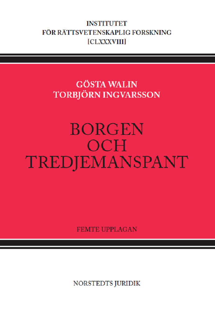 Borgen och tredjemanspant 1