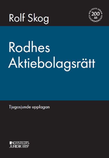 Knut Rodhe, Rolf Skog - Rodhes aktiebolagsrätt, Häftad