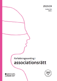 bokomslag Författningssamling i associationsrätt : 2023/24