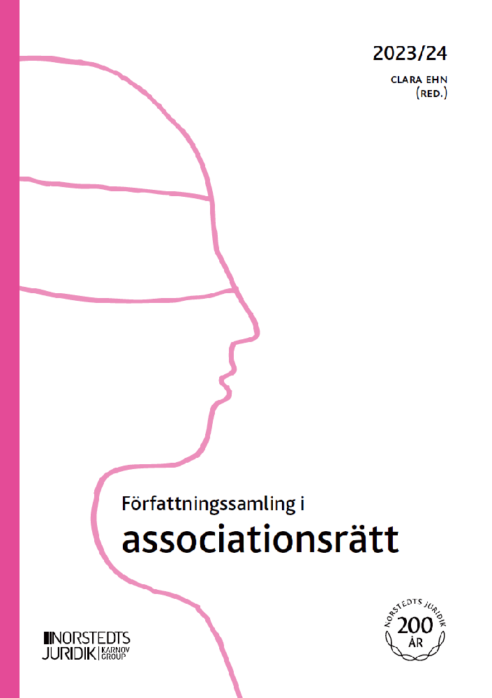 Författningssamling i associationsrätt : 2023/24, Häftad