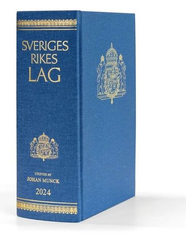 bokomslag Sveriges Rikes Lag 2024 klotband