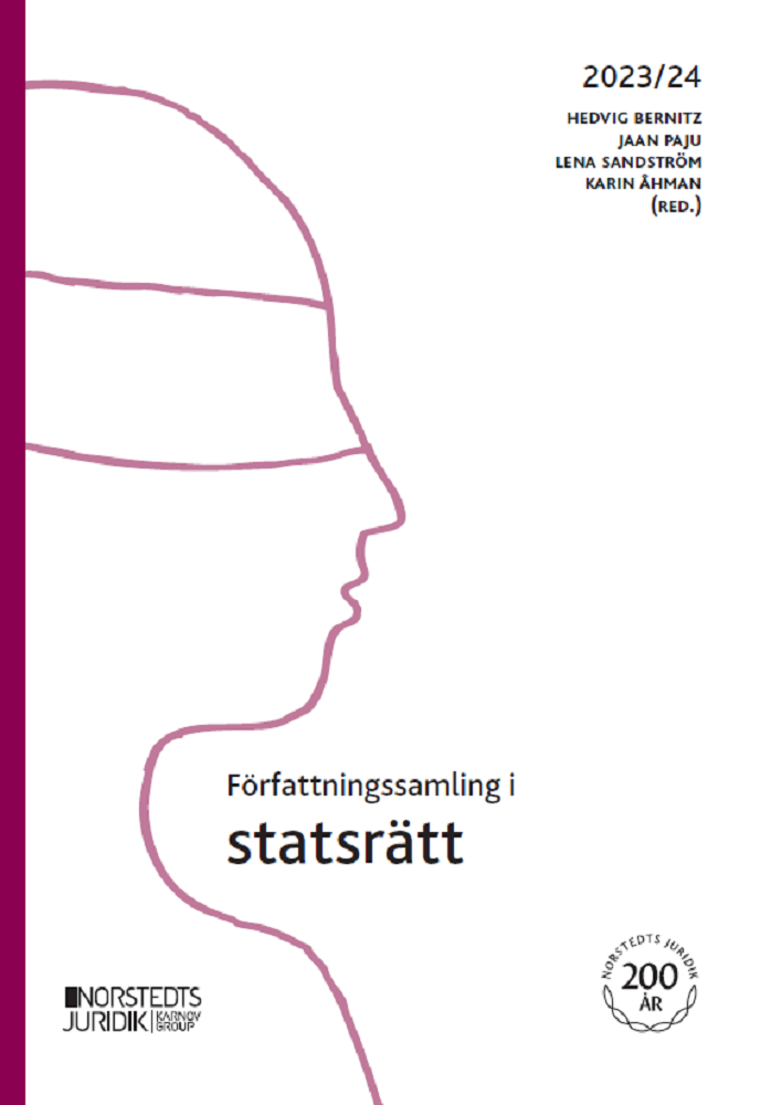 Författningssamling i statsrätt, Häftad