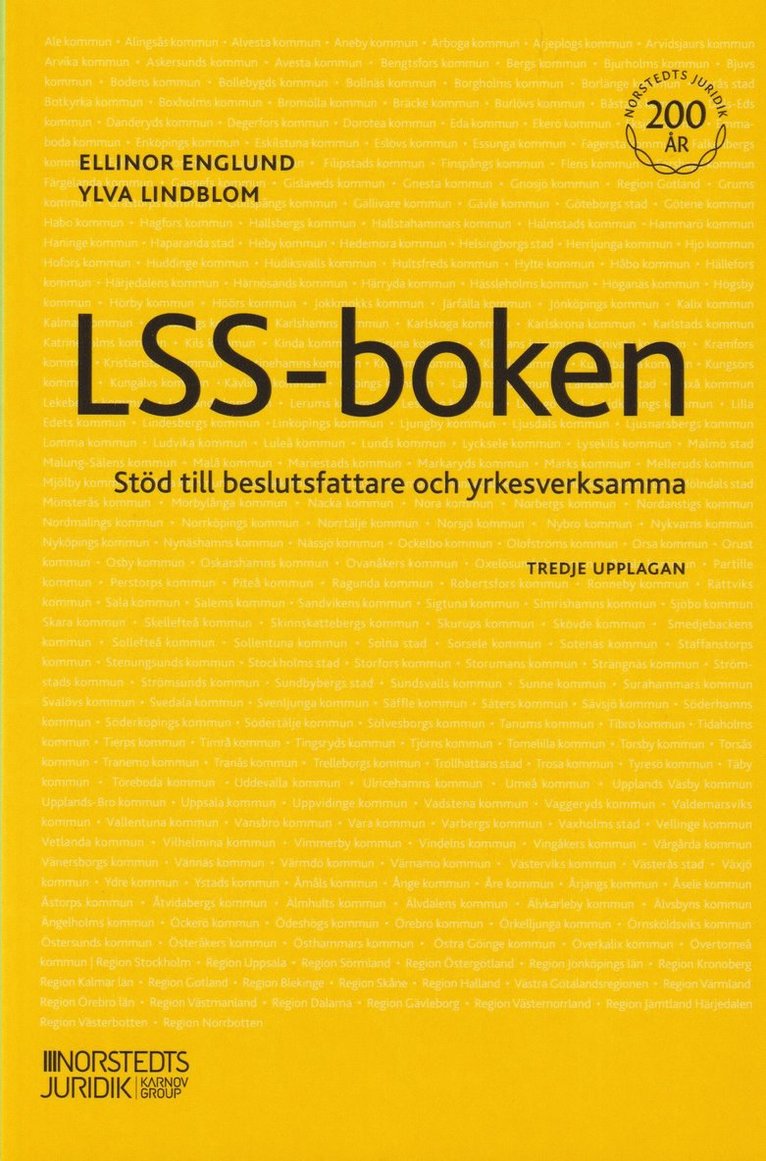 LSS-boken : stöd till beslutsfattare och yrkesverksamma