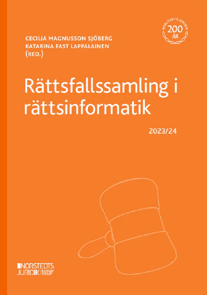Rättsfallssamling i rättsinformatik : 2023/24
