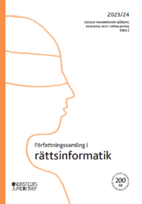 bokomslag Författningssamling i rättsinformatik : 2023/24