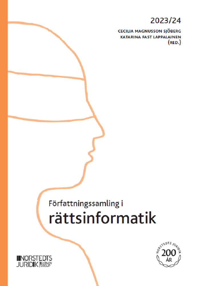 Författningssamling i rättsinformatik : 2023/24, Häftad