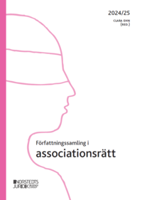 bokomslag Författningssamling i associationsrätt : 2024/25