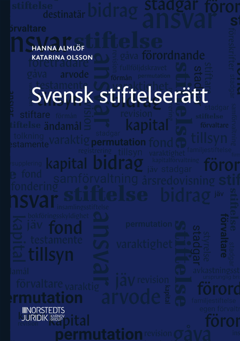 Hanna Almlöf, Katarina Olsson - Svensk stiftelserätt, Häftad