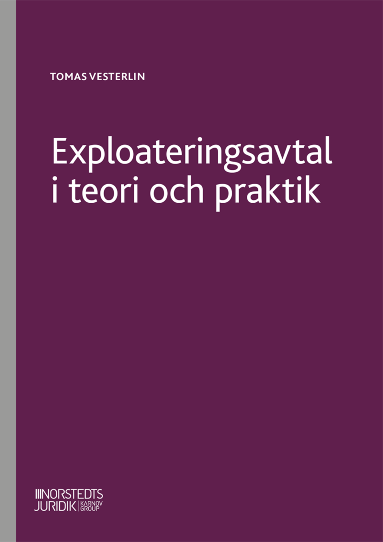 Exploateringsavtal i teori och praktik 1