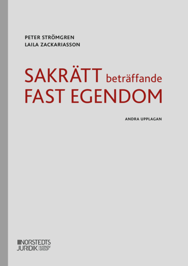 bokomslag Sakrätt beträffande fast egendom