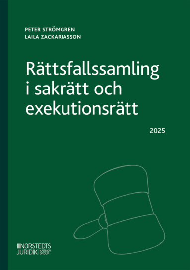 bokomslag Rättsfallssamling i sakrätt och exekutionsrätt