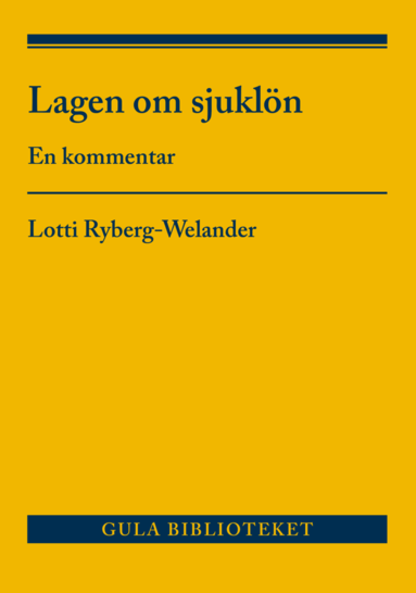 bokomslag Lagen om sjuklön : en kommentar