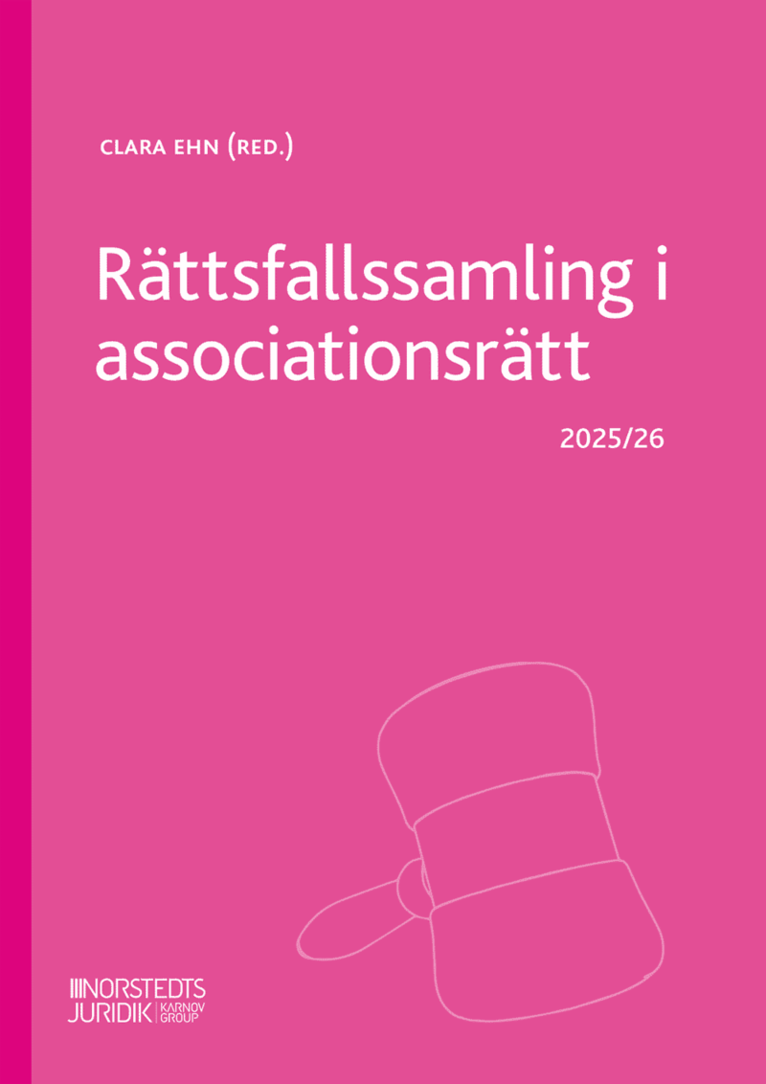 Rättsfallssamling i associationsrätt : 2025/26