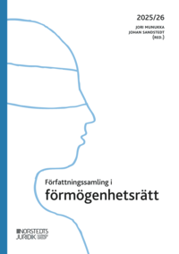 bokomslag Författningssamling i förmögenhetsrätt : 2025/26
