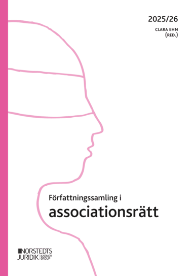 Författningssamling i associationsrätt : 2025/26, Häftad