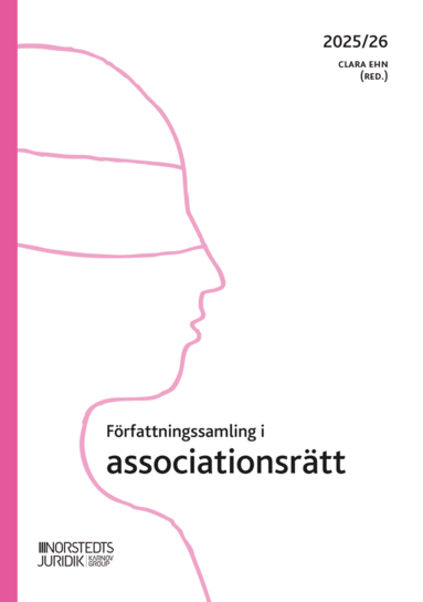 bokomslag Författningssamling i associationsrätt : 2025/26