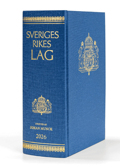 Johan Munck - Sveriges Rikes Lag 2026 klotband, Inbunden
