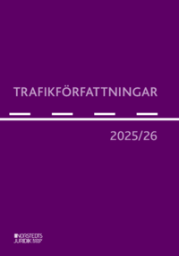 bokomslag Trafikförfattningar 2025/26